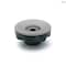 Elesa Black-oxide steel boss, plain pass-through hole, ELK.56 FP-A-10-C3 ELK-FP - alternate 1